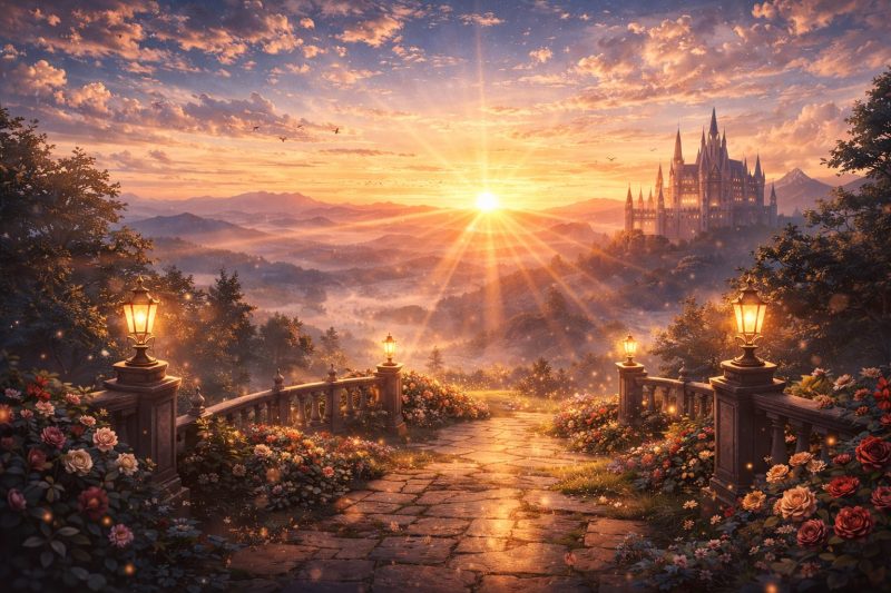 新章へ向かう朝景