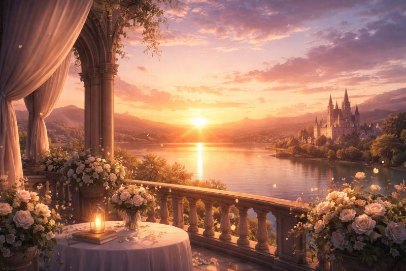 余命を思う静かな夕景