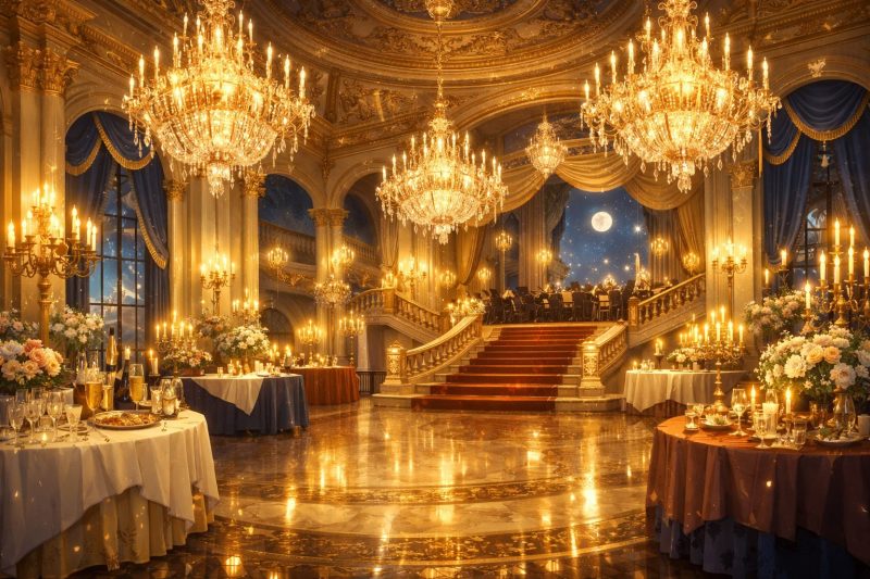 夜会の宮殿ホール