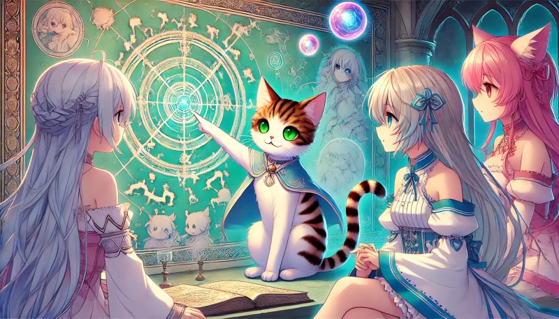 猫と魔法の地図