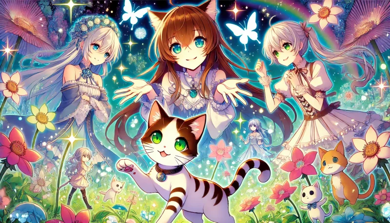 猫と魔法の庭園