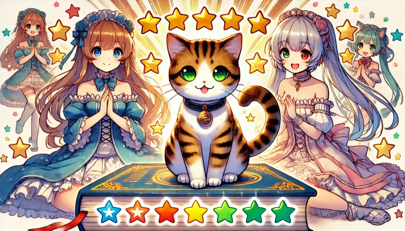 猫と星の評価