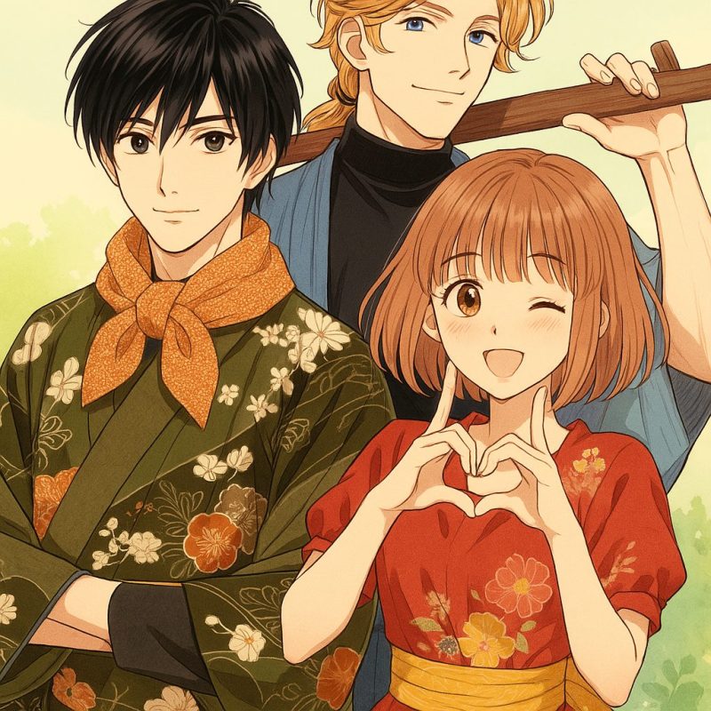 春色の笑顔と友情