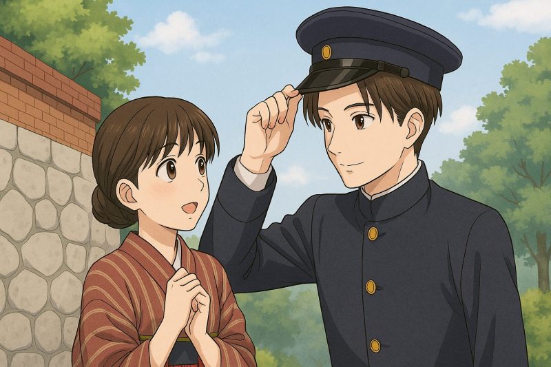 再会する二人