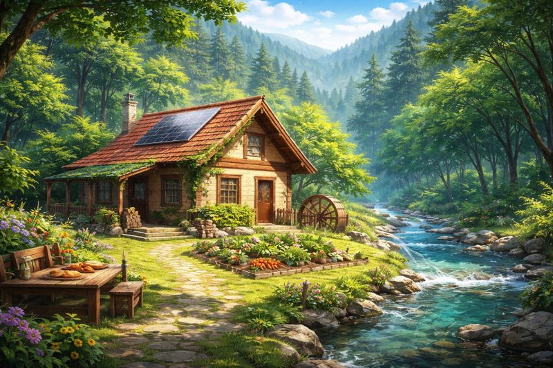 山奥の異世界スローライフ