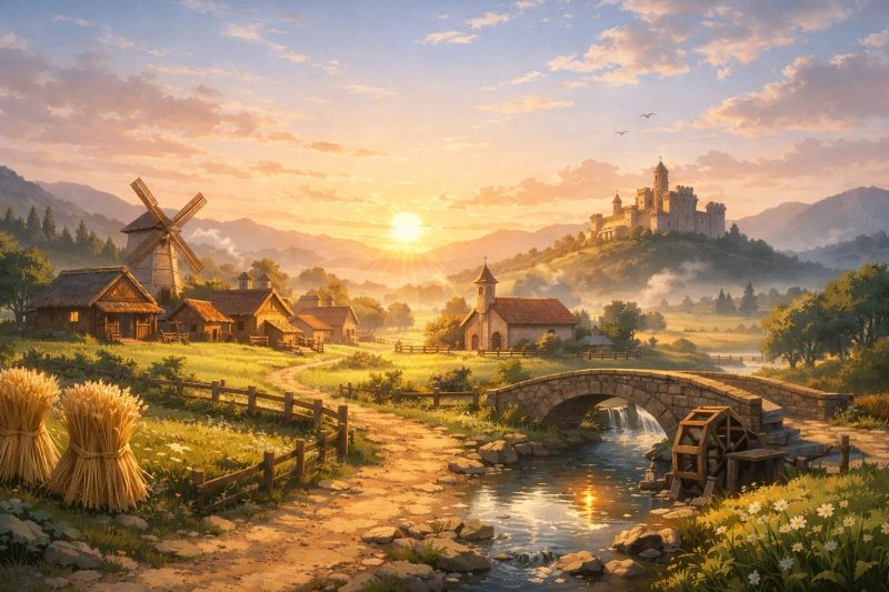 辺境領地の穏やかな朝