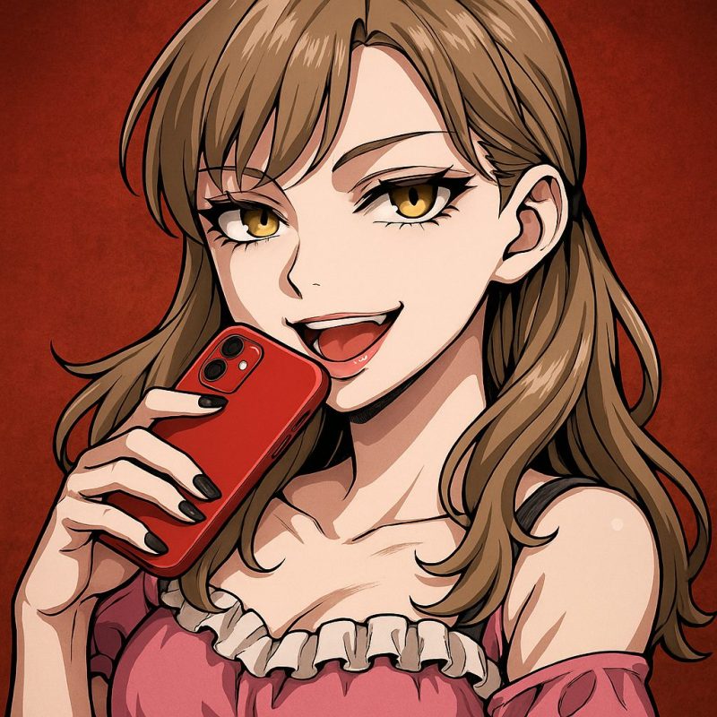 不敵な笑みの復讐者