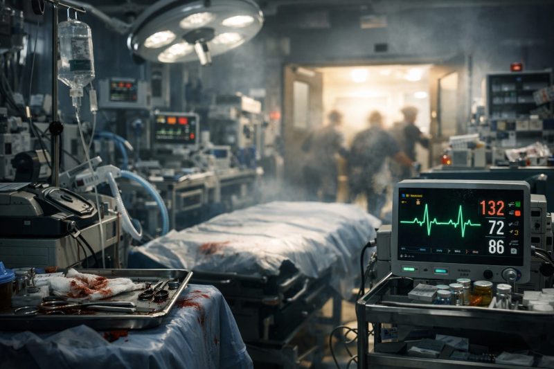 救命救急室の緊迫