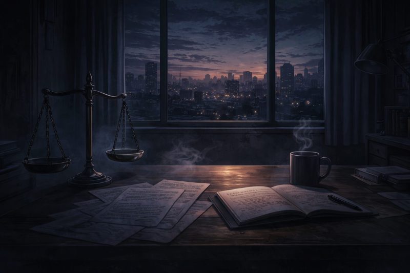 静寂に残る正義の余韻