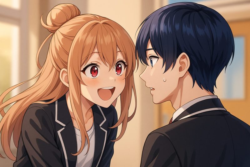 妄想で盛り上がる二人