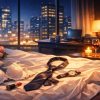 夜景とベッドの余韻