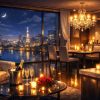 夜景が映える高級マンション