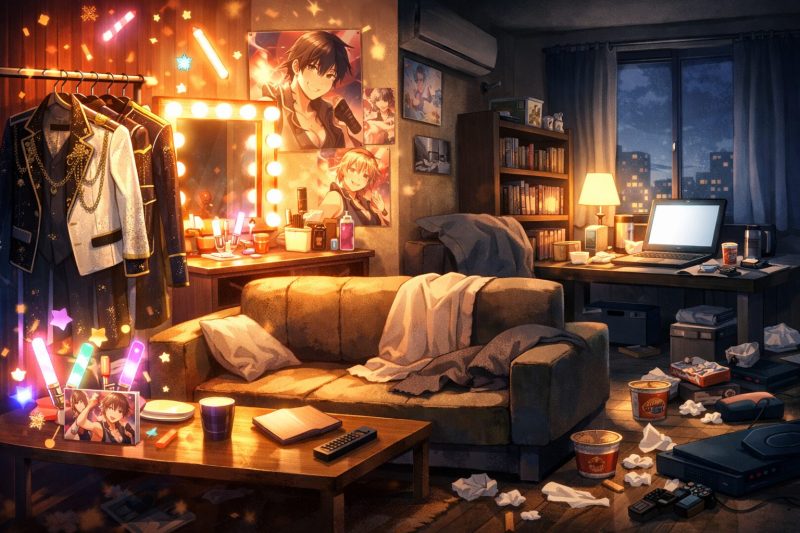 アイドルと陰キャの部屋