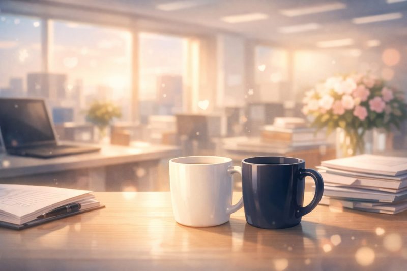 オフィスの静かな午後