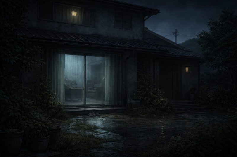 夜の家に漂う違和感