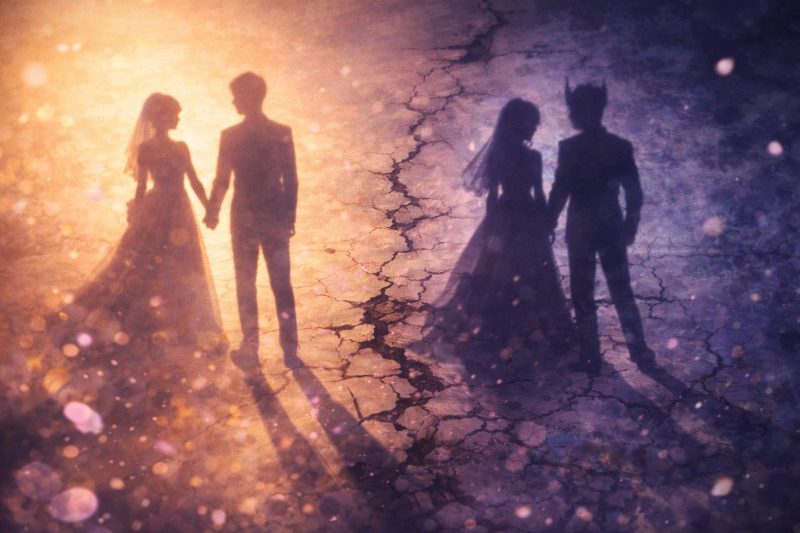 揺れる理想の影