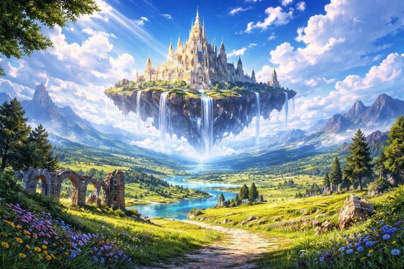 異世界の天空城