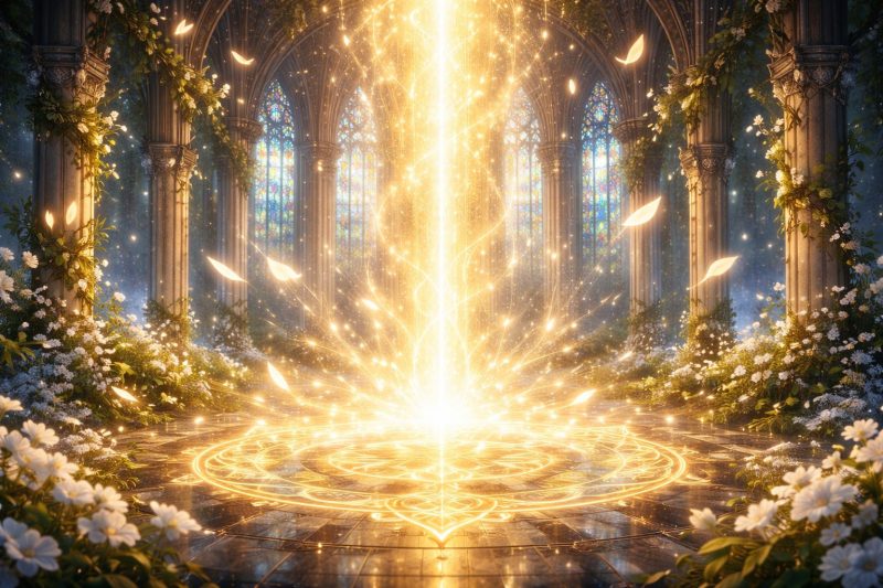 聖女覚醒の光景