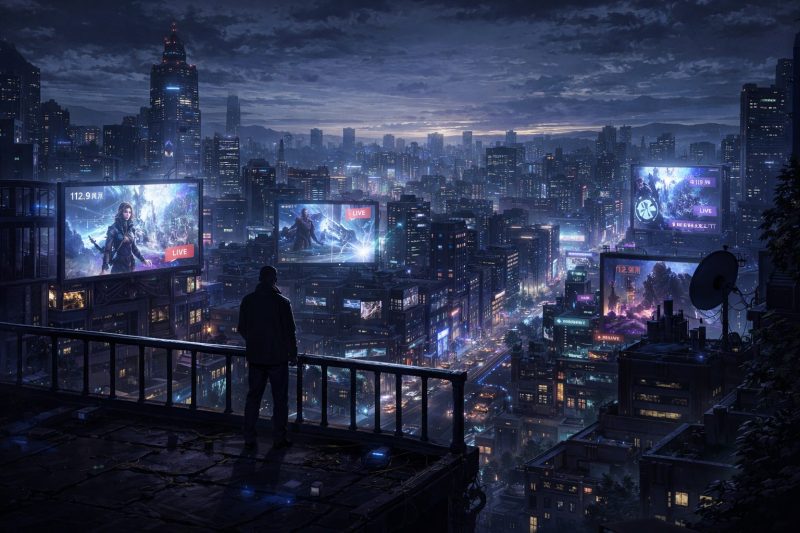 静かな配信都市