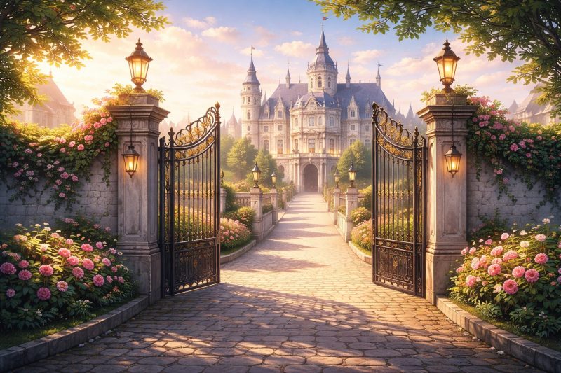 王都の子爵邸の門前