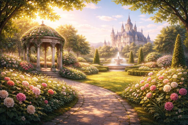 光差す辺境の庭園