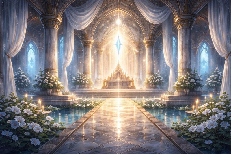 異世界の静かな神殿