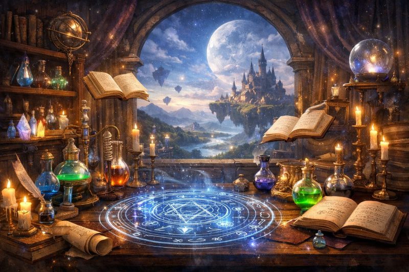 魔術研究の幻想世界