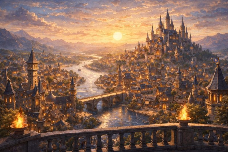 異世界の王国都市