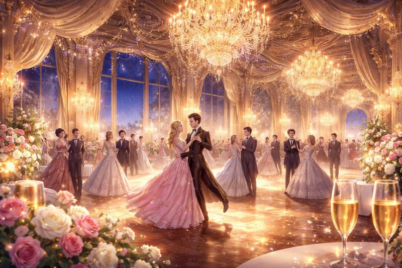 貴族の華やかな舞踏会