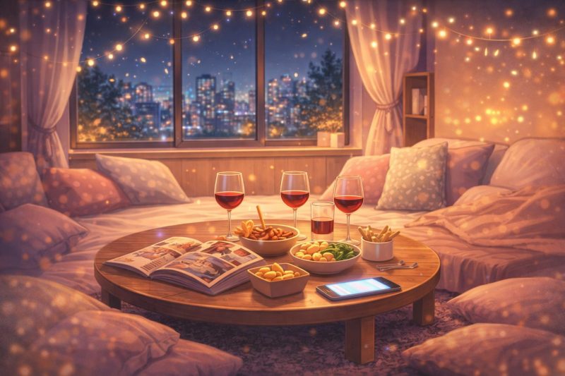 深夜の本音トーク空間