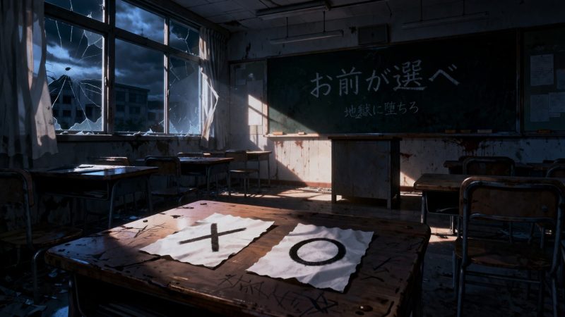 復讐の選択が迫る廃教室