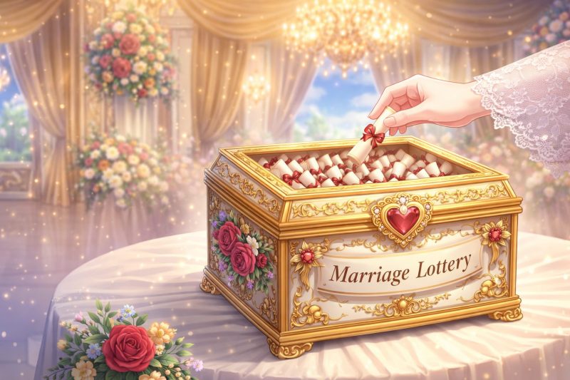 婚約を決める抽選箱