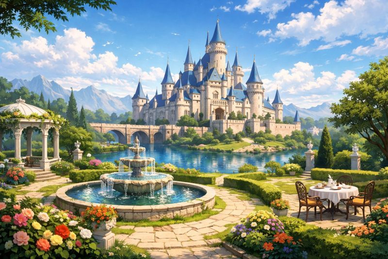 異世界貴族の城と庭園