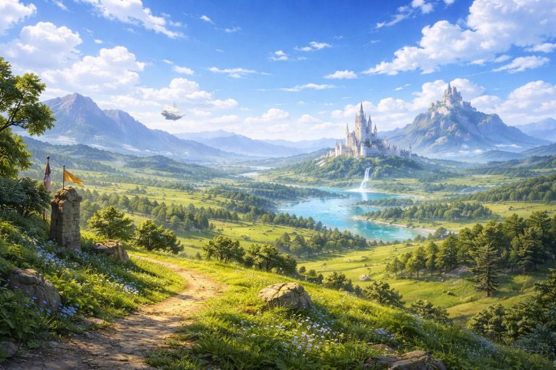 広がる冒険の大地