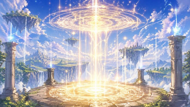 異世界召喚の光景