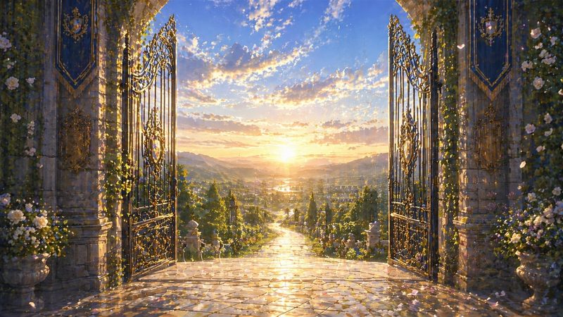 新たな道へ続く城門