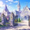 魔法学園の朝