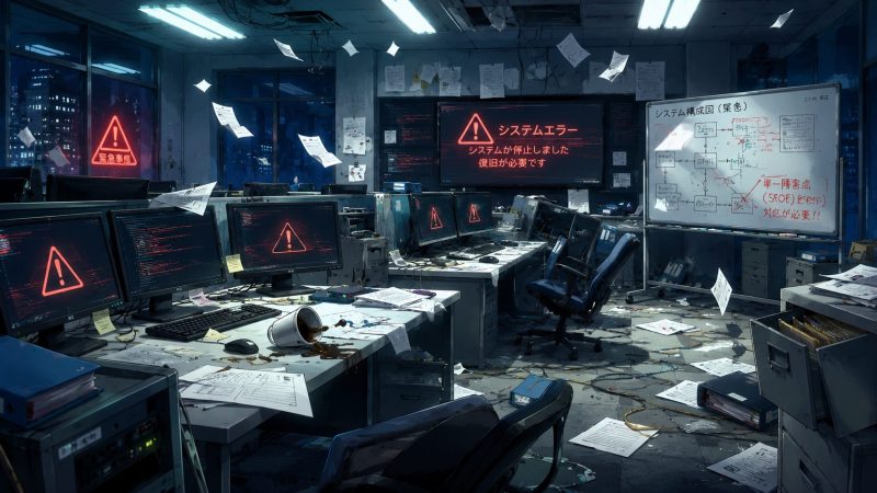 崩壊寸前の社内