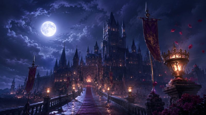 断罪の夜の城