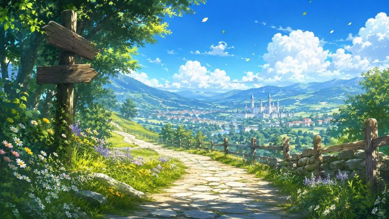 逃亡先の幻想街道