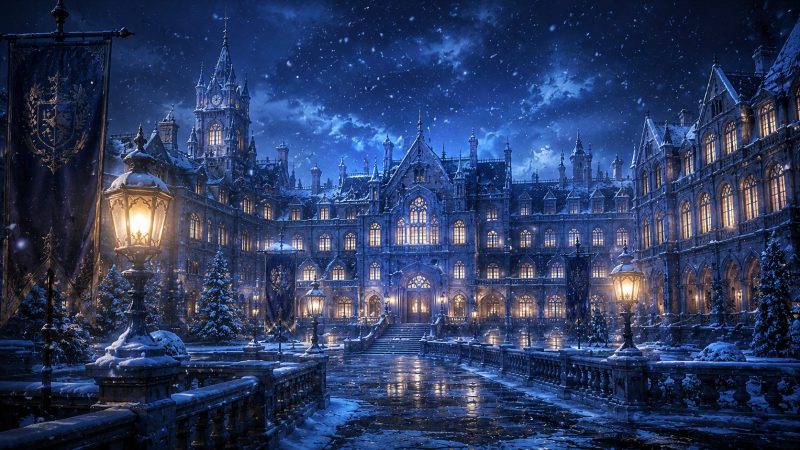 雪夜の王立学院