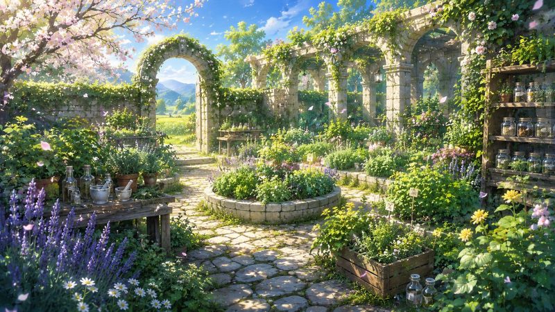 春風の薬草庭園